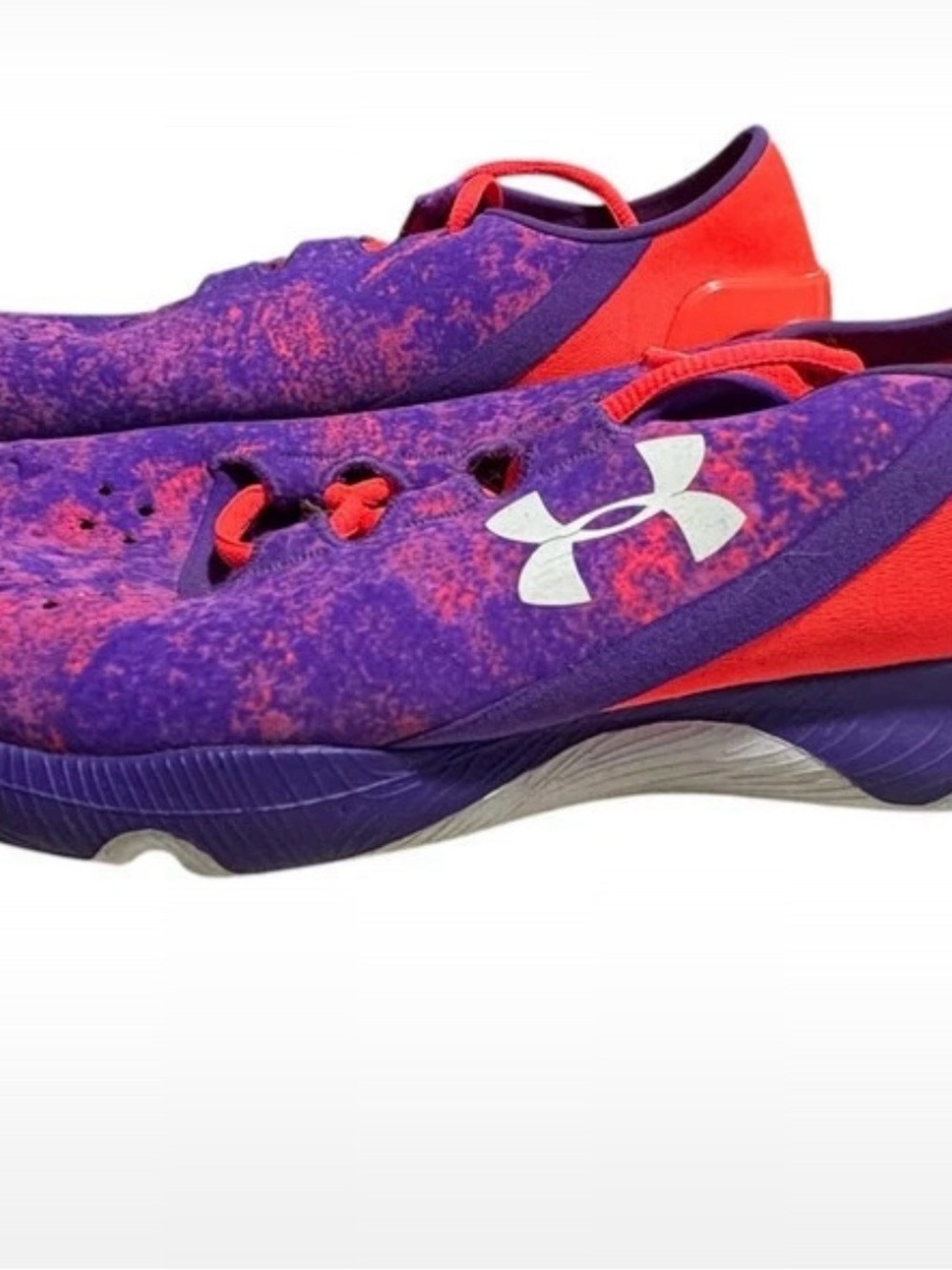Under Armour Kids Purple & Pink Athletic Sneakers